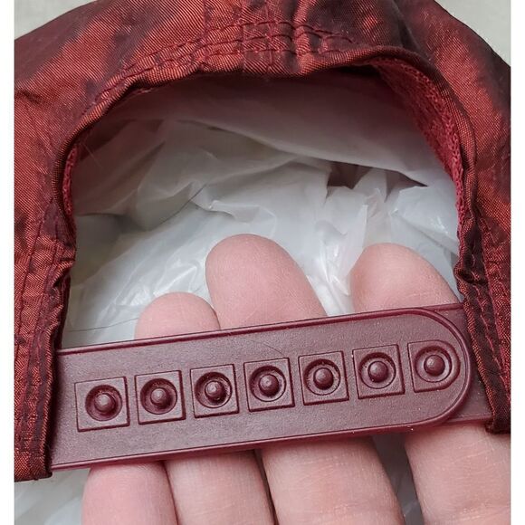 Fire Water Cap Hat. Deep Red. Snapback Adjustable. - Picture 6 of 8